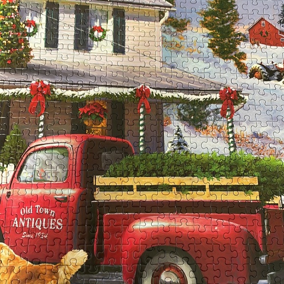 Eurographics 1,000 piece Christmas antique store puzzle - Picture 8 of 10